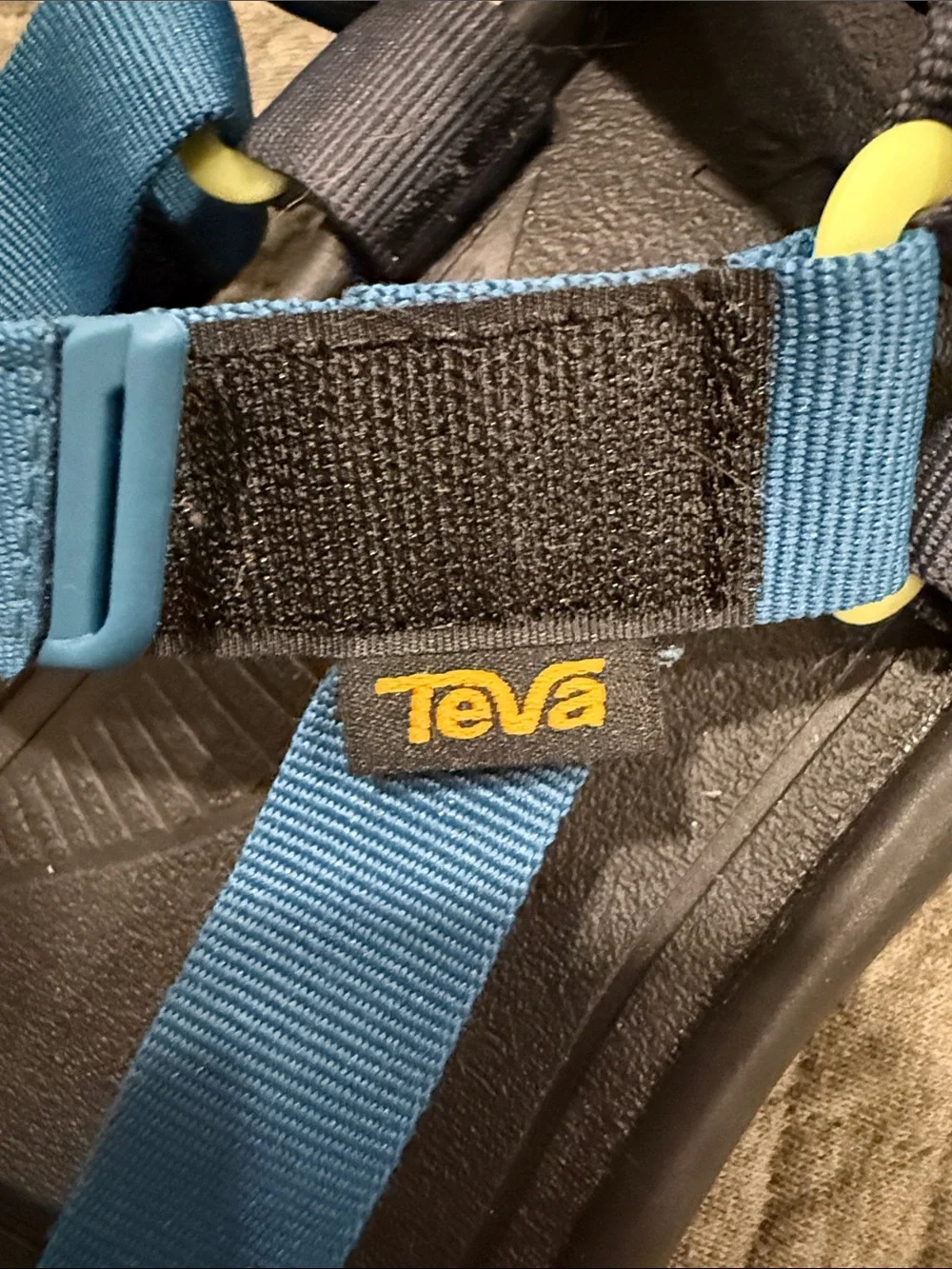 Teva Hurricane XLT2  Blue and Teal Sport Sandals with Adjustable Straps Size 11